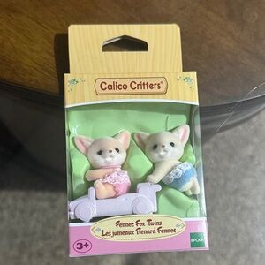 Calico Critters Fennec Fox Twins New